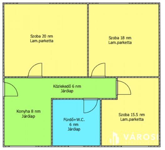 Eladó téglalakás, Bátonyterenyén 19.9 M Ft, 3 szobás