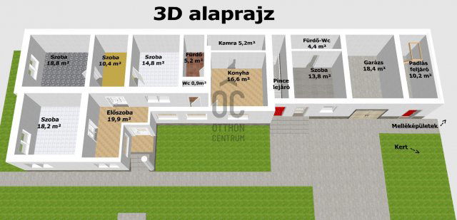 Eladó családi ház, Mátraderecskén 24.9 M Ft, 5 szobás