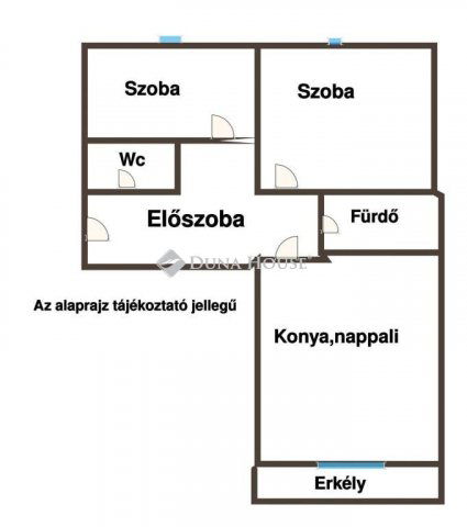Eladó panellakás, Pécsett 41.99 M Ft, 3 szobás