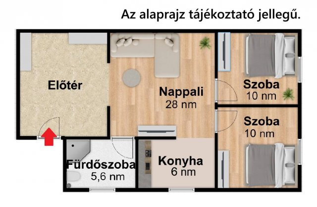 Eladó családi ház, Taksonyon 63 M Ft, 3 szobás