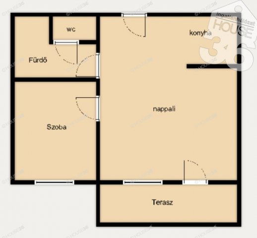 Kiadó téglalakás, albérlet, Kecskeméten 195 E Ft / hó