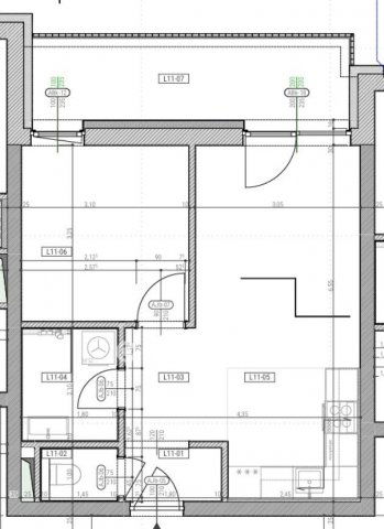 Eladó téglalakás, Hegyeshalomban 40.59 M Ft, 2 szobás