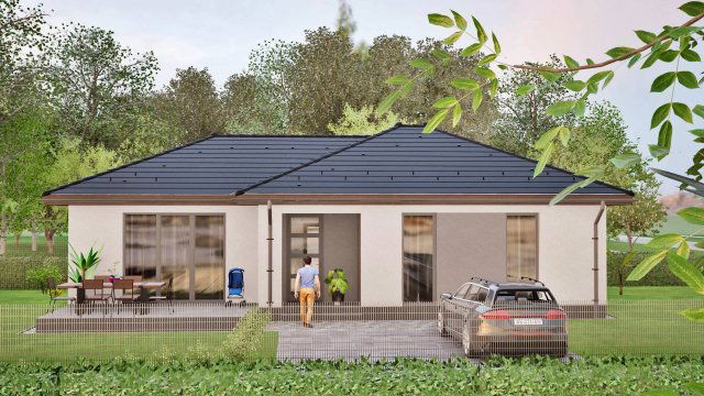 Eladó családi ház, Koroncón 68.989 M Ft, 4 szobás