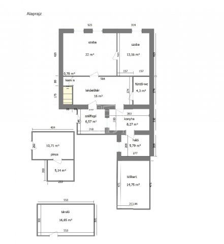 Eladó családi ház, Székesfehérvárott 69.9 M Ft, 2+1 szobás