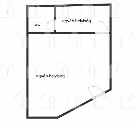 Eladó üzlethelyiség, Gyenesdiáson 13.9 M Ft