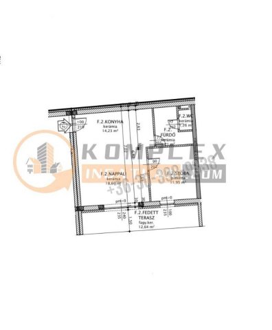 Eladó téglalakás, Jánossomorján 52.964 M Ft, 2 szobás