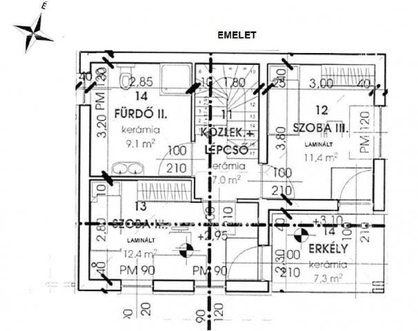 Eladó családi ház, Poroszlón 84.9 M Ft, 3+1 szobás