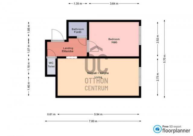 Eladó téglalakás, Budapesten, XI. kerületben 74.9 M Ft, 2 szobás