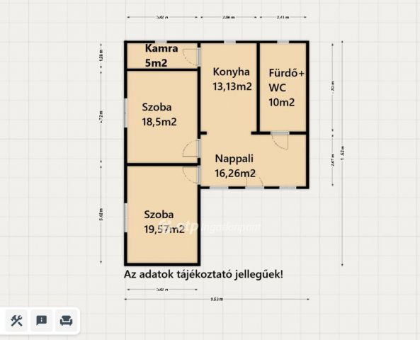 Eladó családi ház, Somogyjádon 8.9 M Ft, 2 szobás
