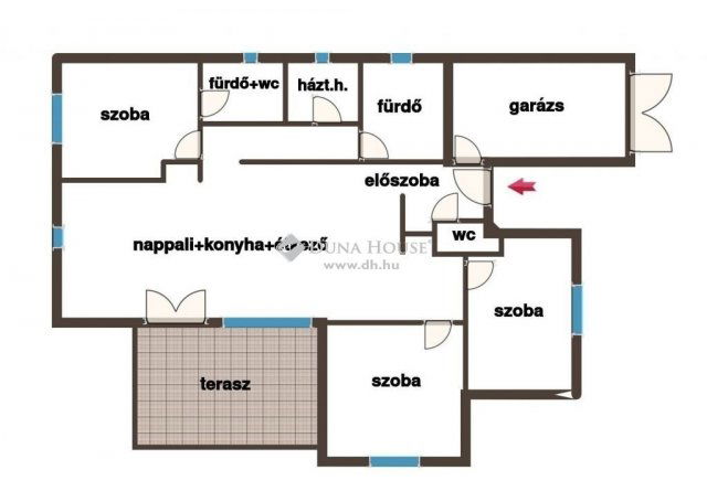 Eladó családi ház, Kecskeméten 99.9 M Ft, 5 szobás