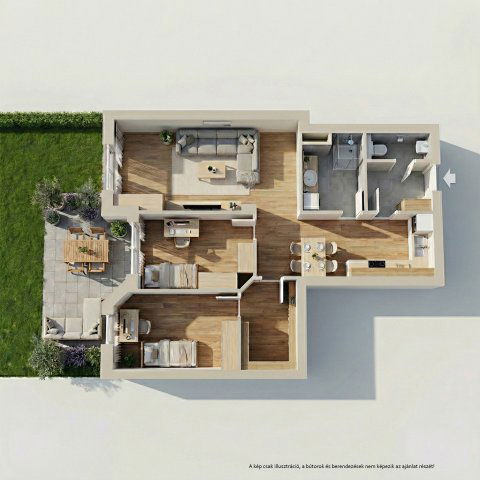 Eladó téglalakás, Kecskeméten 82.5 M Ft, 3 szobás