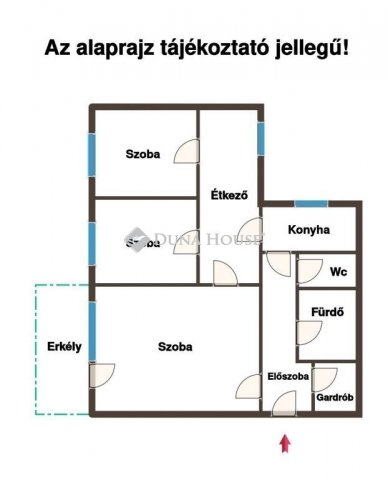 Eladó panellakás, Budapesten, X. kerületben 67.9 M Ft, 3 szobás