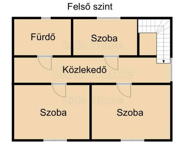 Eladó családi ház, Berhidán 55 M Ft, 4 szobás