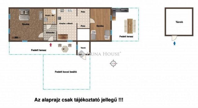 Eladó családi ház, Tápióságon 29.5 M Ft, 2 szobás