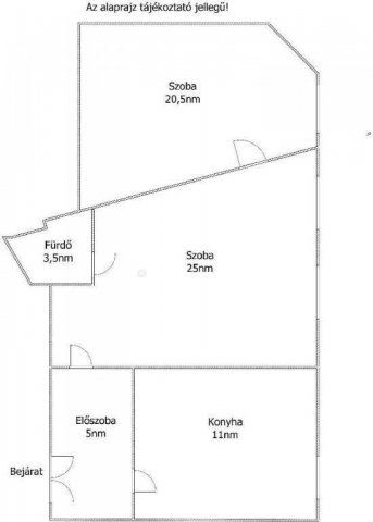 Eladó téglalakás, Budapesten, VIII. kerületben 64.9 M Ft