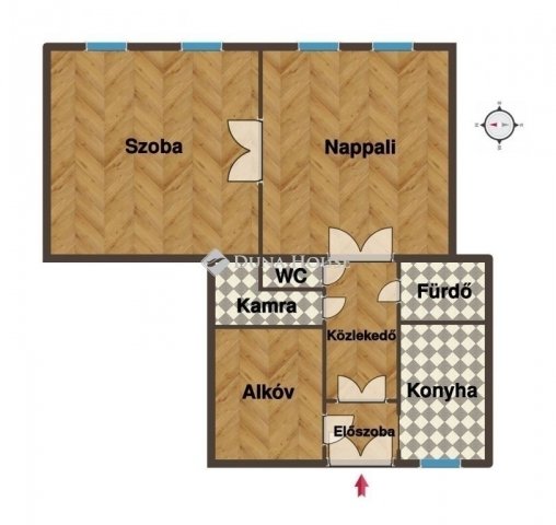 Eladó téglalakás, Budapesten, VIII. kerületben 98 M Ft, 2 szobás