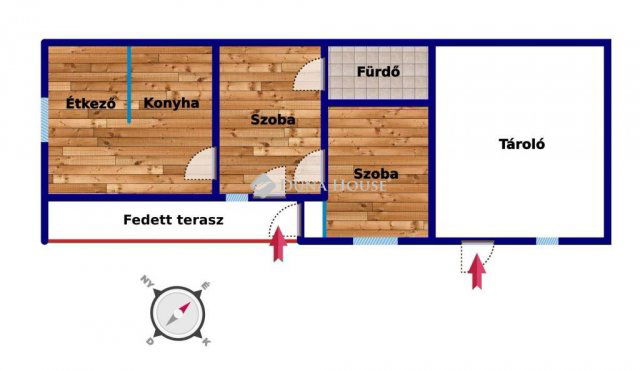 Eladó családi ház, Tolnanémedin 9 M Ft, 2 szobás