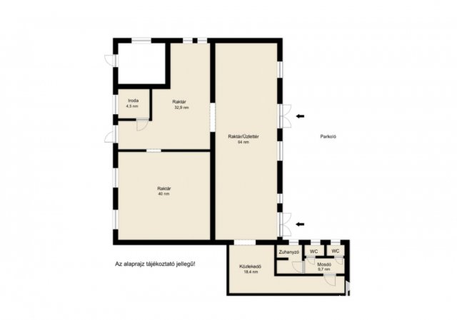 Kiadó ipari ingatlan, Békéscsabán 290 E Ft / hó