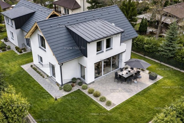 Eladó ikerház, Pilisborosjenőn 169 M Ft, 3+2 szobás