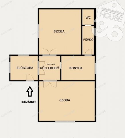 Eladó családi ház, Szekszárdon 24.99 M Ft, 2 szobás