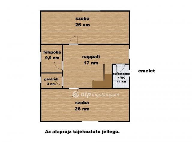 Eladó családi ház, Kőteleken 37.9 M Ft, 3+1 szobás
