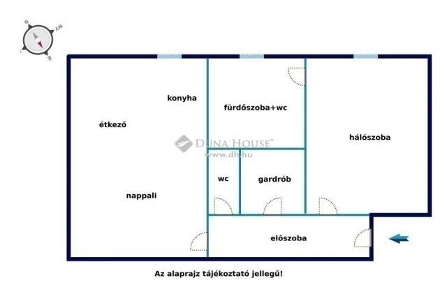 Eladó téglalakás, Budapesten, XIII. kerületben 67 M Ft, 2 szobás