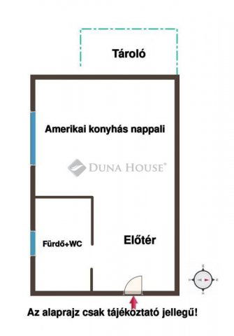 Eladó nyaraló, Ráckevén 17 M Ft, 1 szobás
