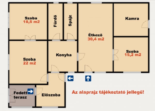 Eladó családi ház, Csikérián 18.9 M Ft, 3 szobás