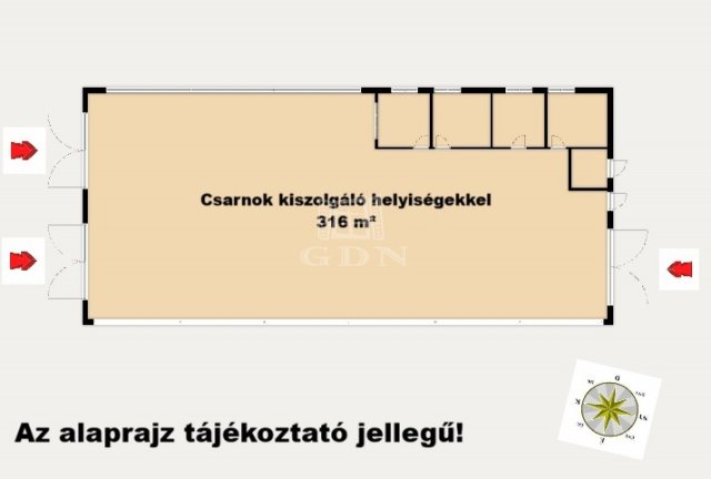 Kiadó ipari ingatlan, Gombán 290 E Ft / hó / költözzbe.hu