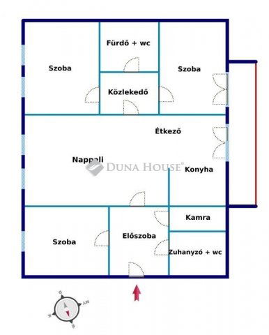 Eladó téglalakás, Debrecenben 105 M Ft, 4 szobás