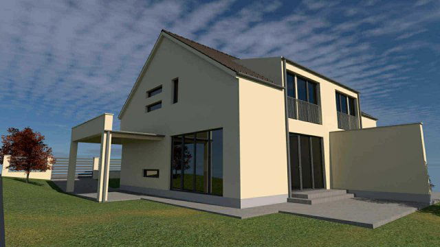 Eladó ikerház, Ostoroson 109 M Ft, 4 szobás