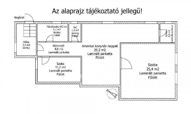 Eladó ikerház, Mosonmagyaróváron 81.99 M Ft, 3 szobás