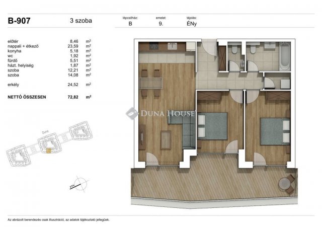 Eladó téglalakás, Budapesten, XI. kerületben 192.5 M Ft