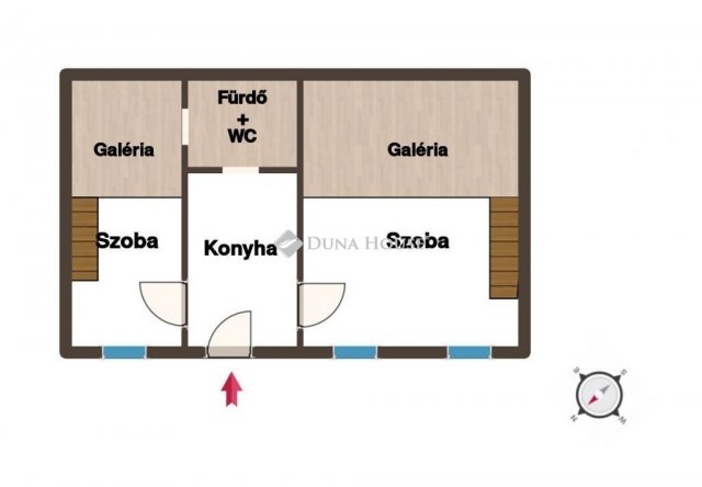 Eladó téglalakás, Budapesten, VII. kerületben 66.9 M Ft