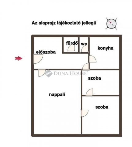 Eladó panellakás, Szegeden 57.9 M Ft, 3 szobás