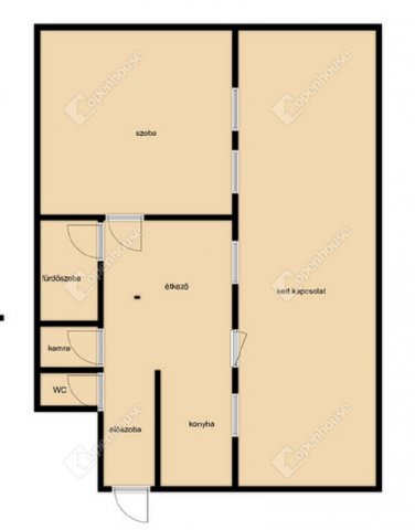 Kiadó téglalakás, albérlet, Debrecenben 180 E Ft / hó, 1 szobás