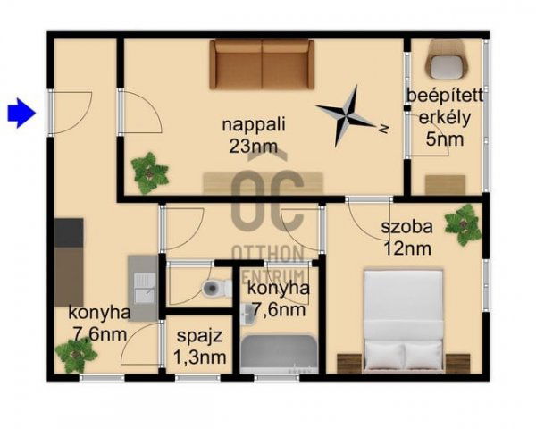 Kiadó téglalakás, albérlet, Gyöngyösön 149 E Ft / hó