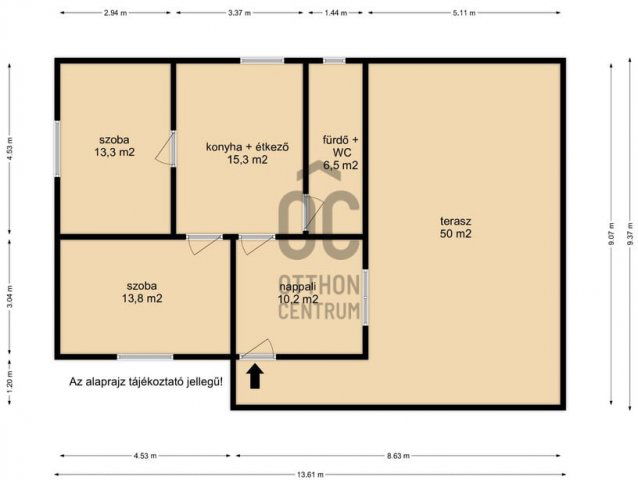 Eladó családi ház, Ozmánbükön 28.5 M Ft, 3 szobás