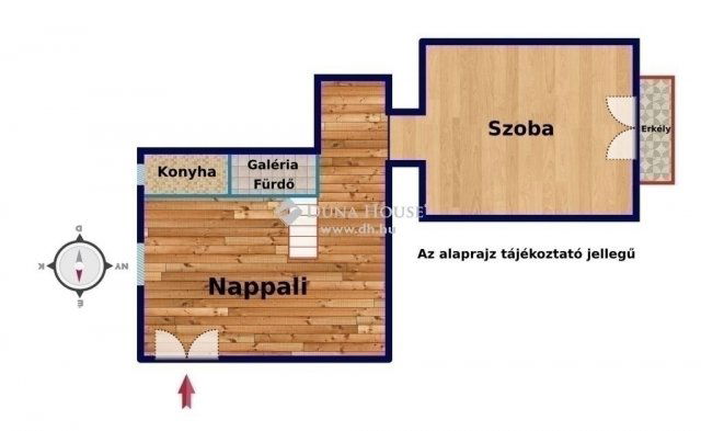 Eladó téglalakás, Budapesten, VI. kerületben 85.9 M Ft, 2 szobás