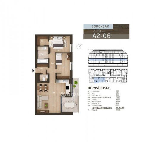 Eladó téglalakás, Budapesten, XXIII. kerületben 89.79 M Ft