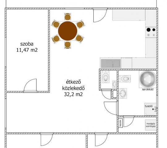 Eladó családi ház, Abonyban 65 M Ft, 3 szobás