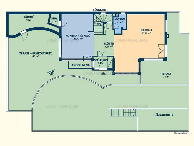 Eladó családi ház, Budapesten, II. kerületben 269.9 M Ft