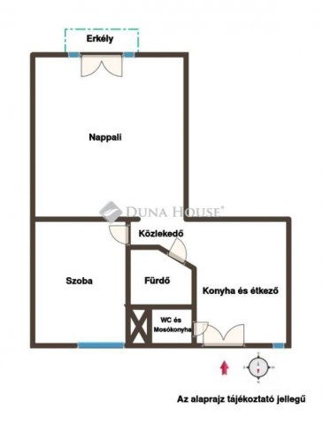 Eladó téglalakás, Nagykanizsán 64.5 M Ft, 2 szobás