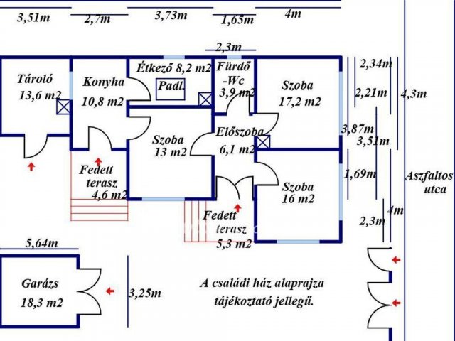 Eladó családi ház, Abonyban 36.9 M Ft, 3 szobás