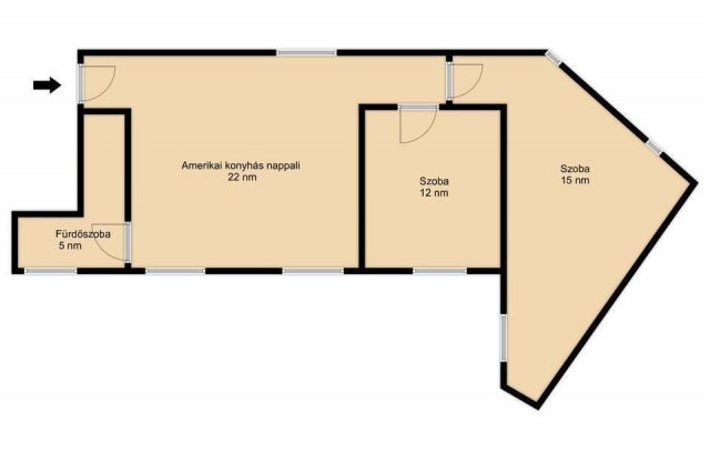 Eladó téglalakás, Budapesten, VIII. kerületben 66 M Ft