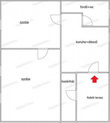 Eladó mezogazdasagi ingatlan, Kecskeméten 25 M Ft, 2 szobás