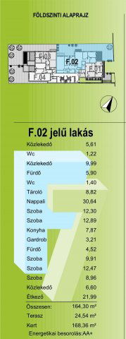 Eladó téglalakás, Érden 230.76 M Ft, 7 szobás