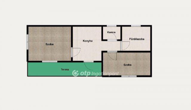 Eladó családi ház, Hosszúpályin 7.9 M Ft, 2 szobás