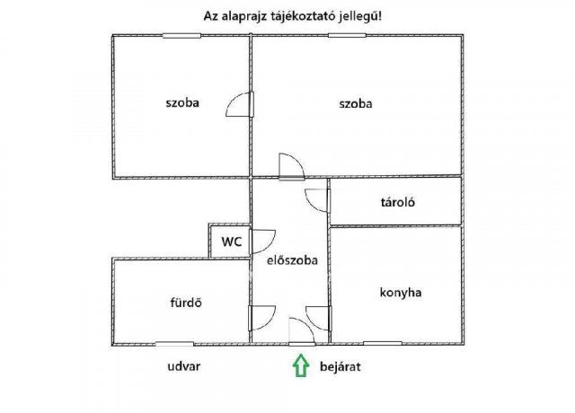 Eladó téglalakás, Budapesten, IX. kerületben 74.9 M Ft, 2 szobás