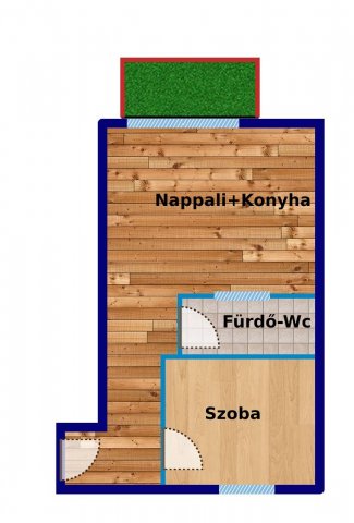 Eladó téglalakás, Budapesten, VIII. kerületben 67 M Ft, 2 szobás